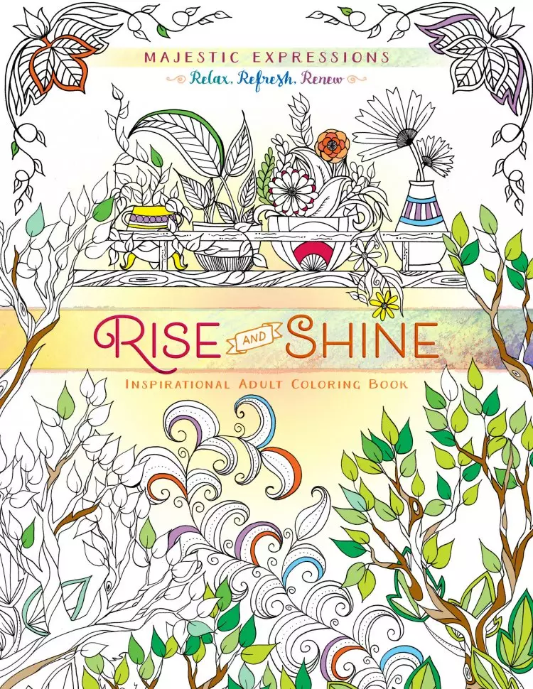 Rise and Shine Colouring Book