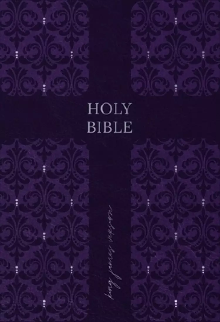KJV Holy Bible Compact Amethyst