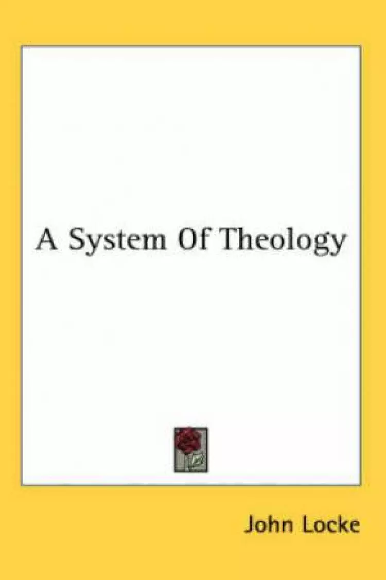 System Of Theology