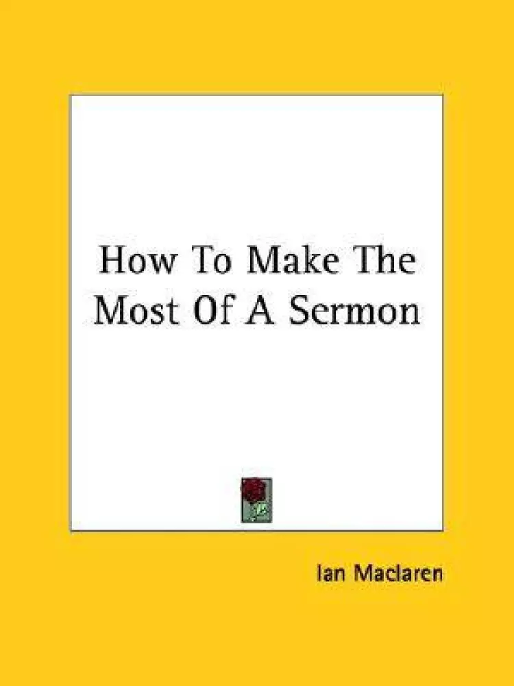 How To Make The Most Of A Sermon