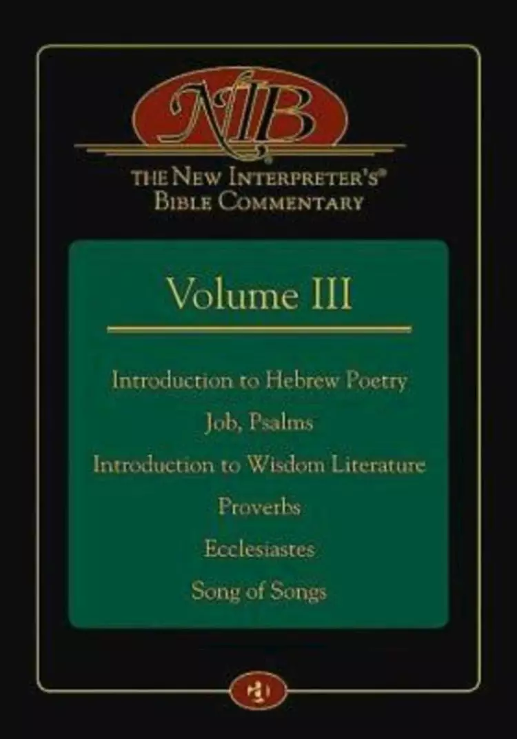 The New Interpreter's Bible Commentary Volume III