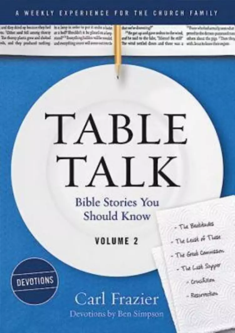 Table Talk Volume 2 Devotions