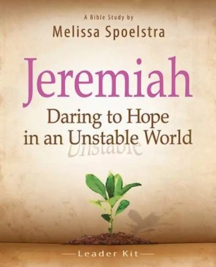 Jeremiah, Bible Study Leader Kit
