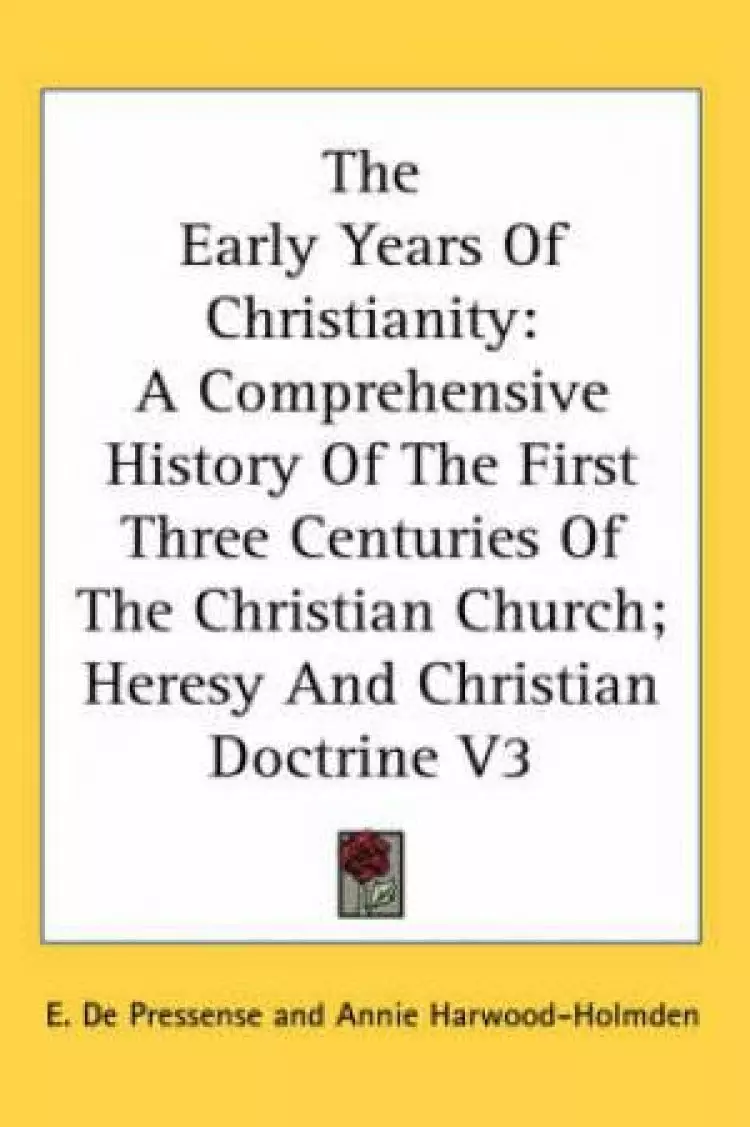 Early Years Of Christianity
