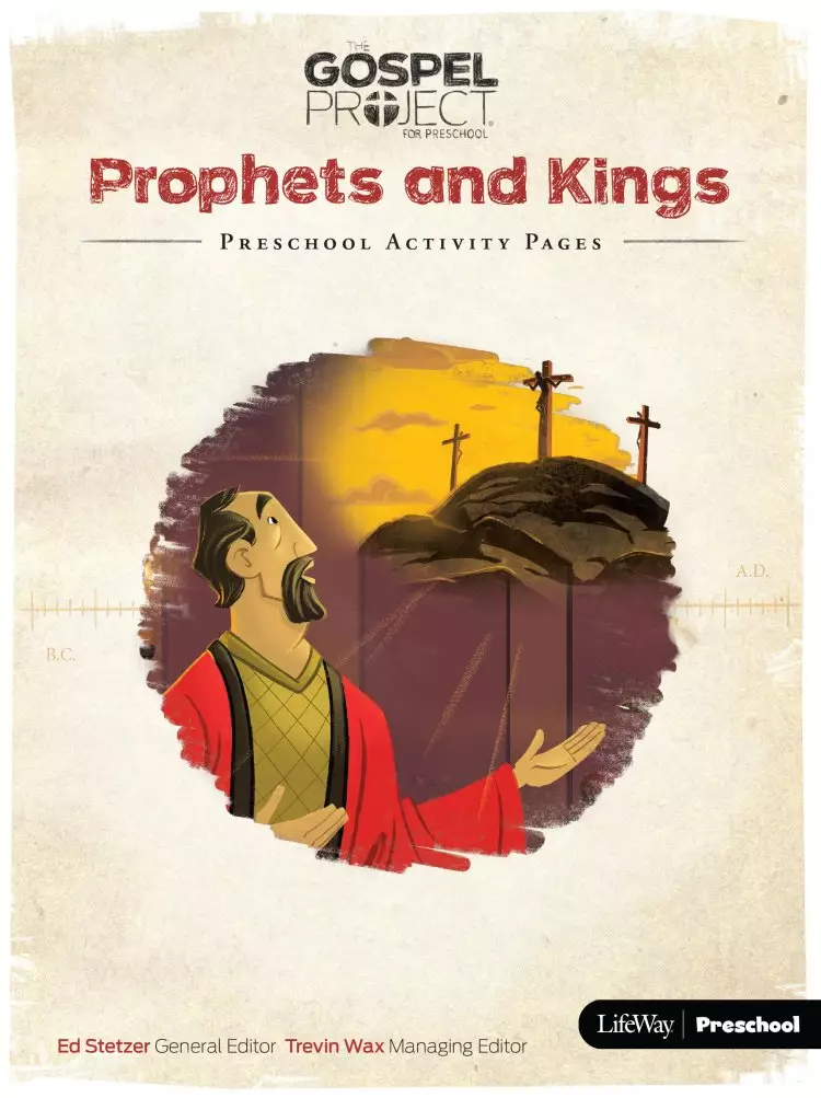 Prophets And Kings: Preschool Activity Pages