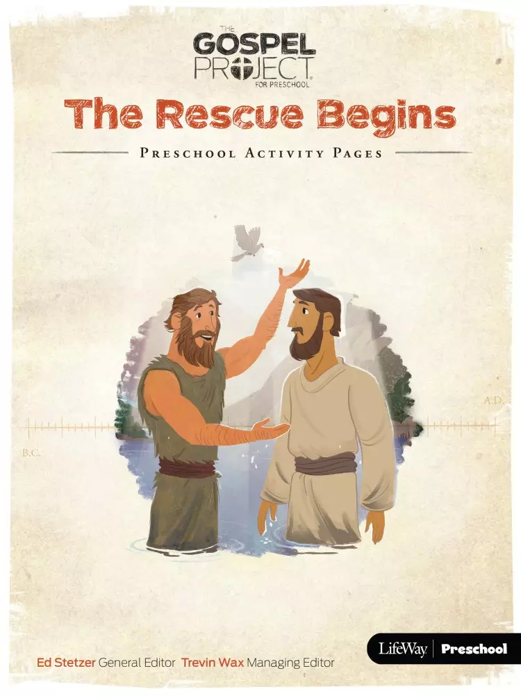 Rescue Begins, The: Preschool Activity Pages