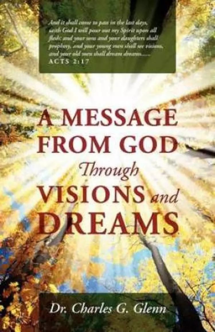 A Message from God Through Visions and Dreams