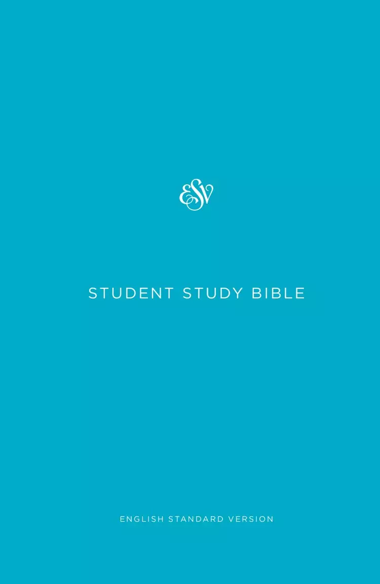 ESV Student Study Bible (Hardcover, Blue)