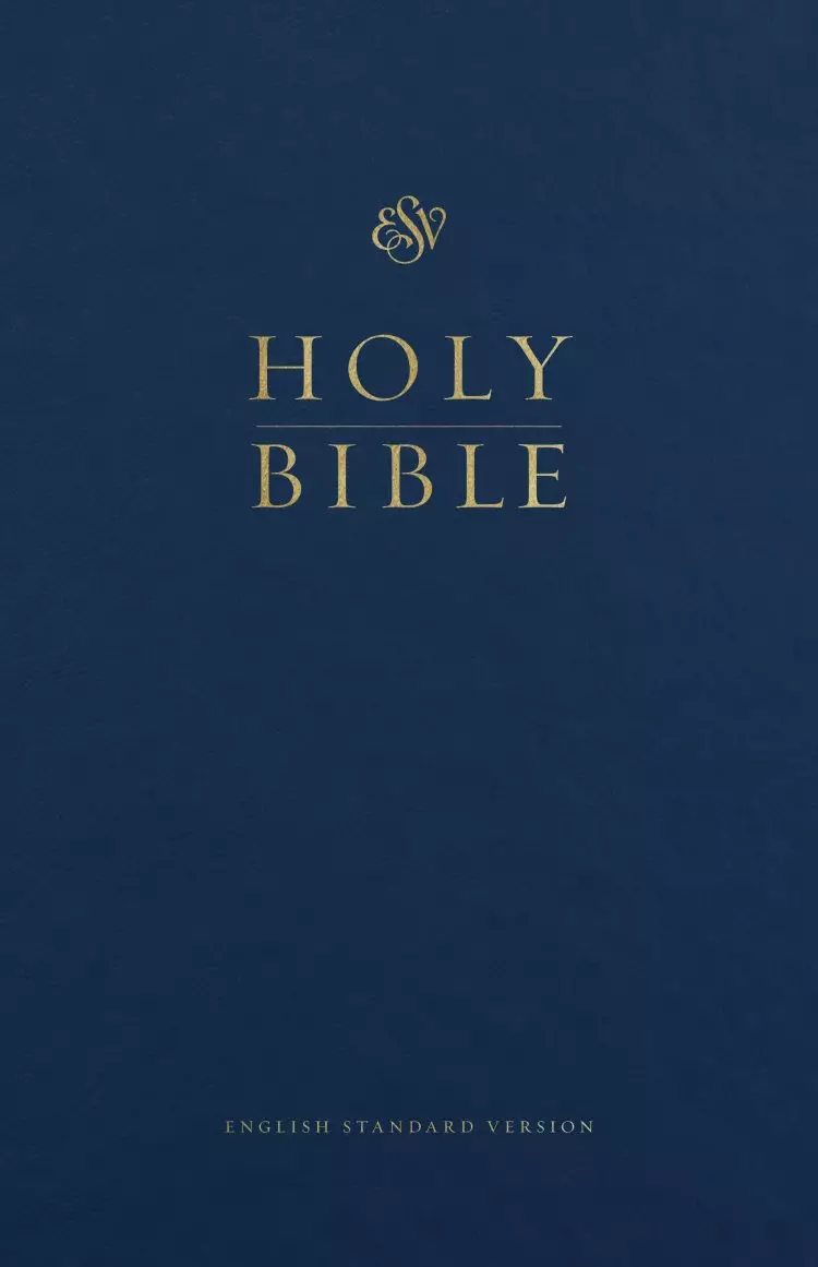 ESV Premium Pew and Worship Bible (Hardcover, Blue)
