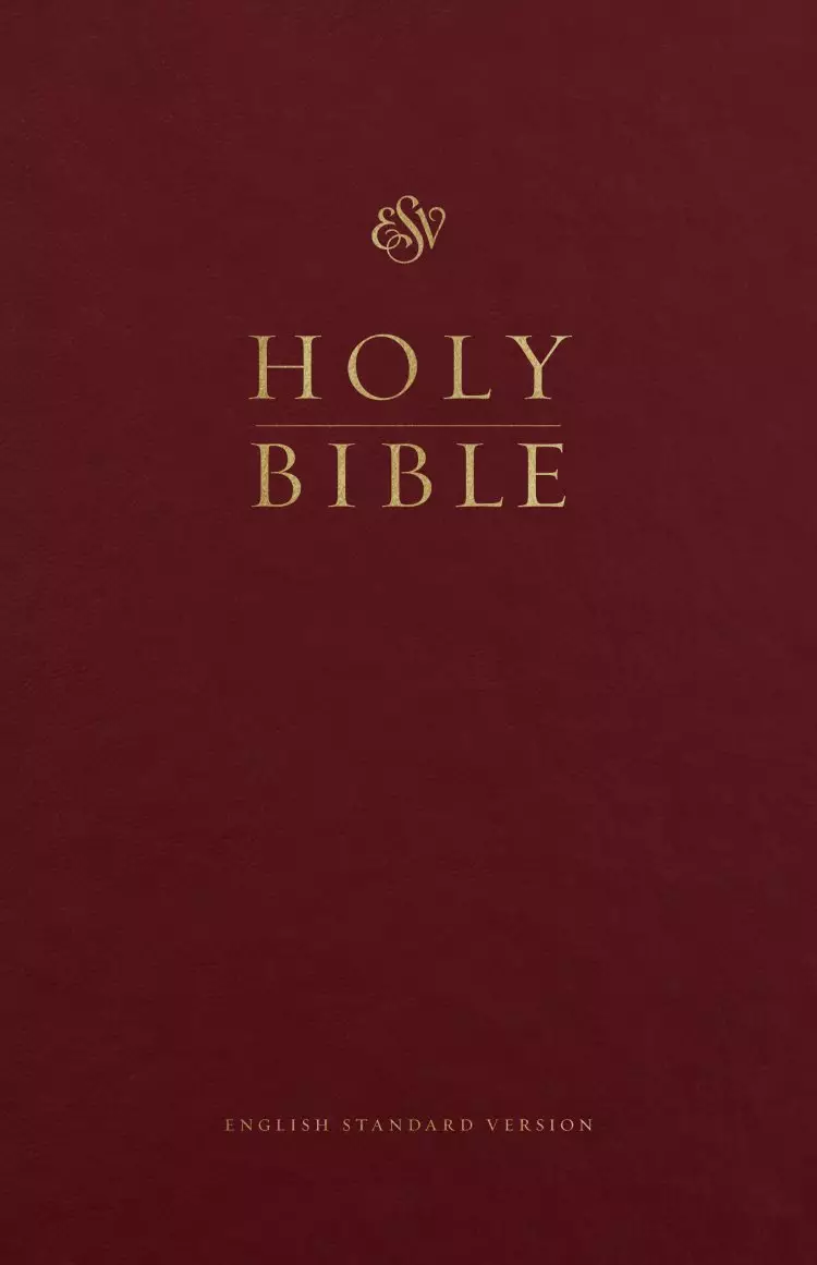 ESV Premium Pew and Worship Bible (Hardcover, Burgundy)