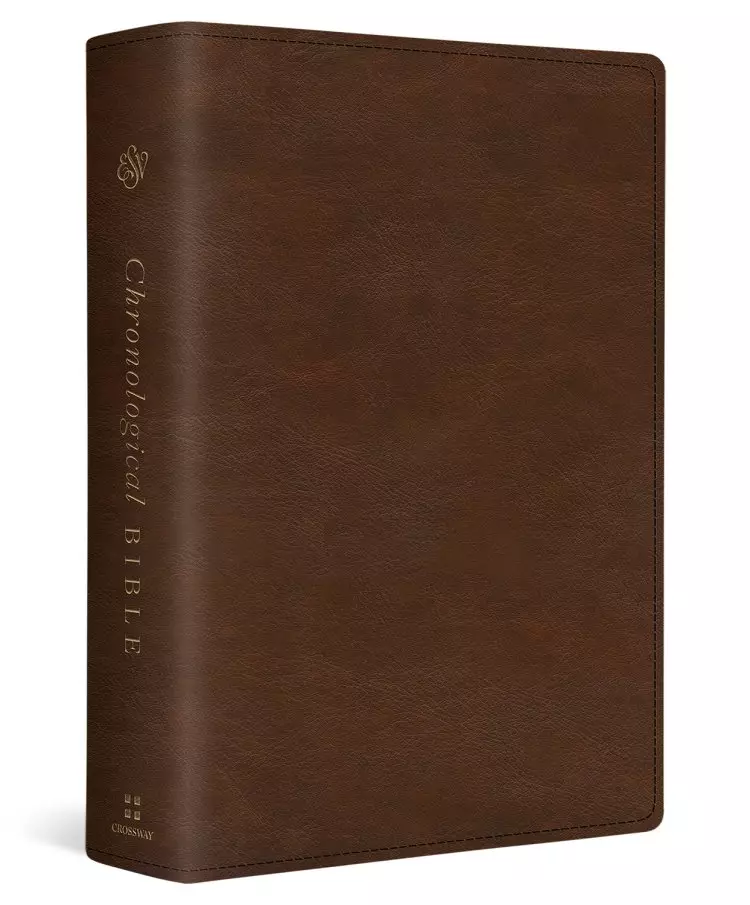 ESV Chronological Bible (TruTone, Brown)