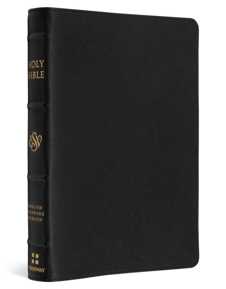 ESV Heirloom Bible, Alpha Edition  (Goatskin, Black)