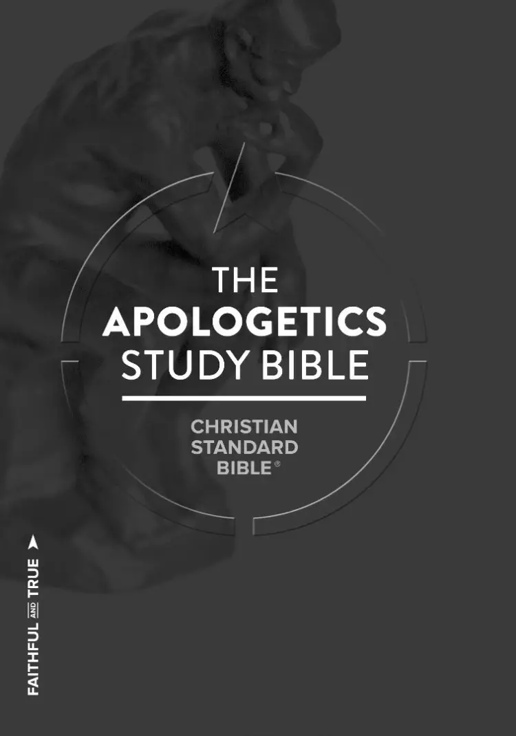 CSB Apologetics Study Bible, Gray Hardcover