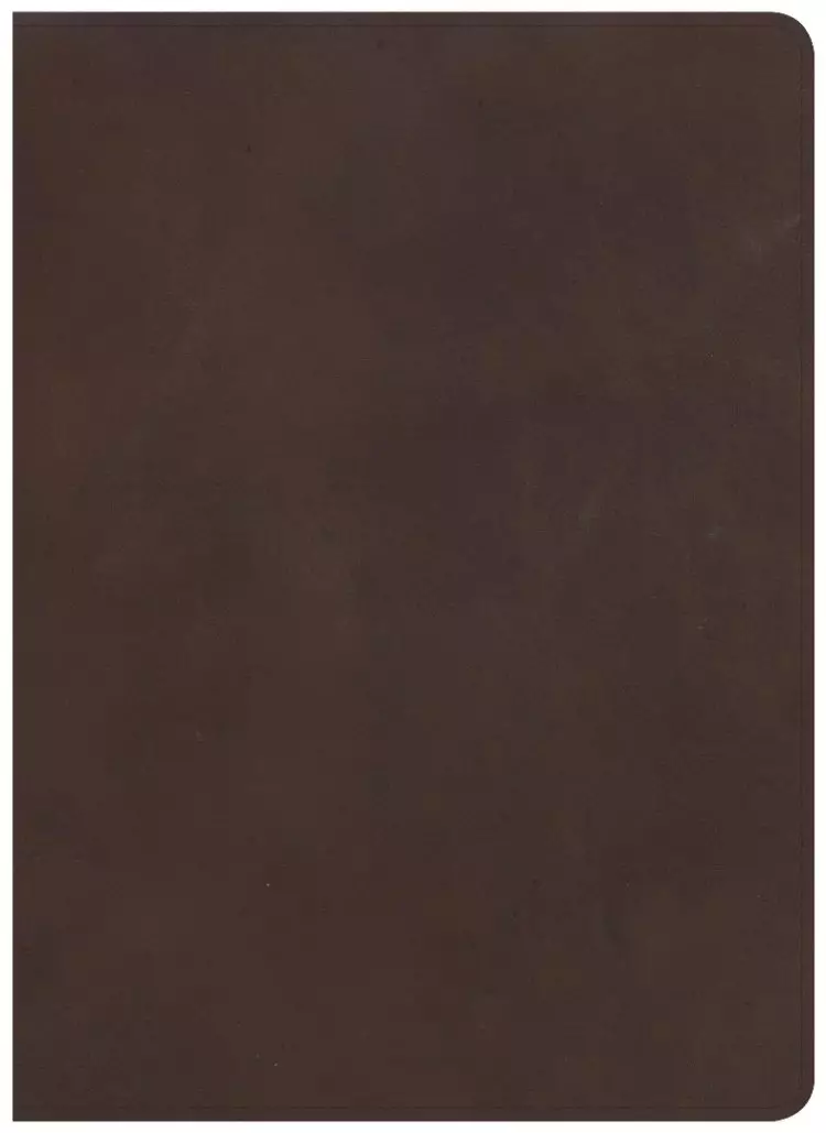 CSB Study Bible, Brown Genuine Leather
