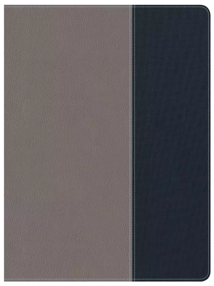 CSB Apologetics Study Bible for Students, Gray/Navy LeatherTouch