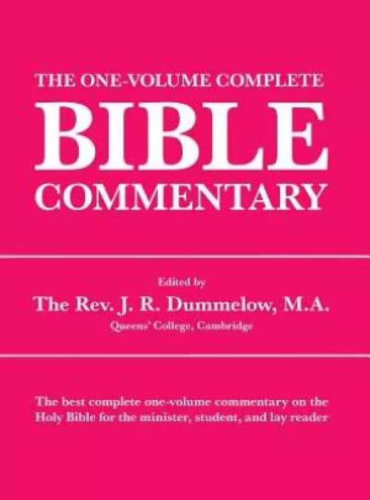 The One-Volume Complete Bible Commentary