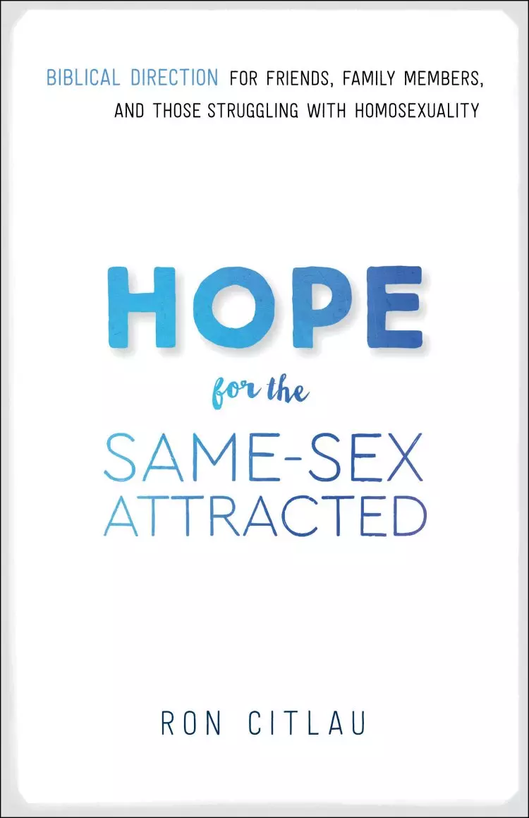 Hope for the Same-Sex Attracted