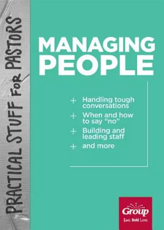 Practical Stuff for Pastors: Managing People