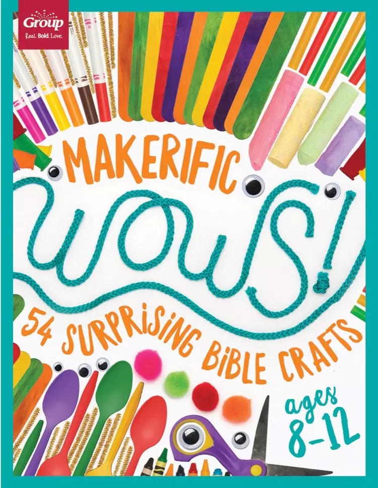 Maker-ific WOWS! 54 Surprising Bible Crafts (8-12yrs)