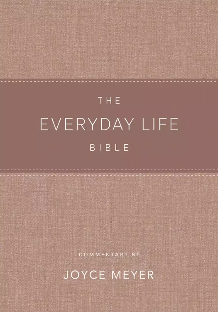 The Everyday Life Bible - Blush Leatherluxe