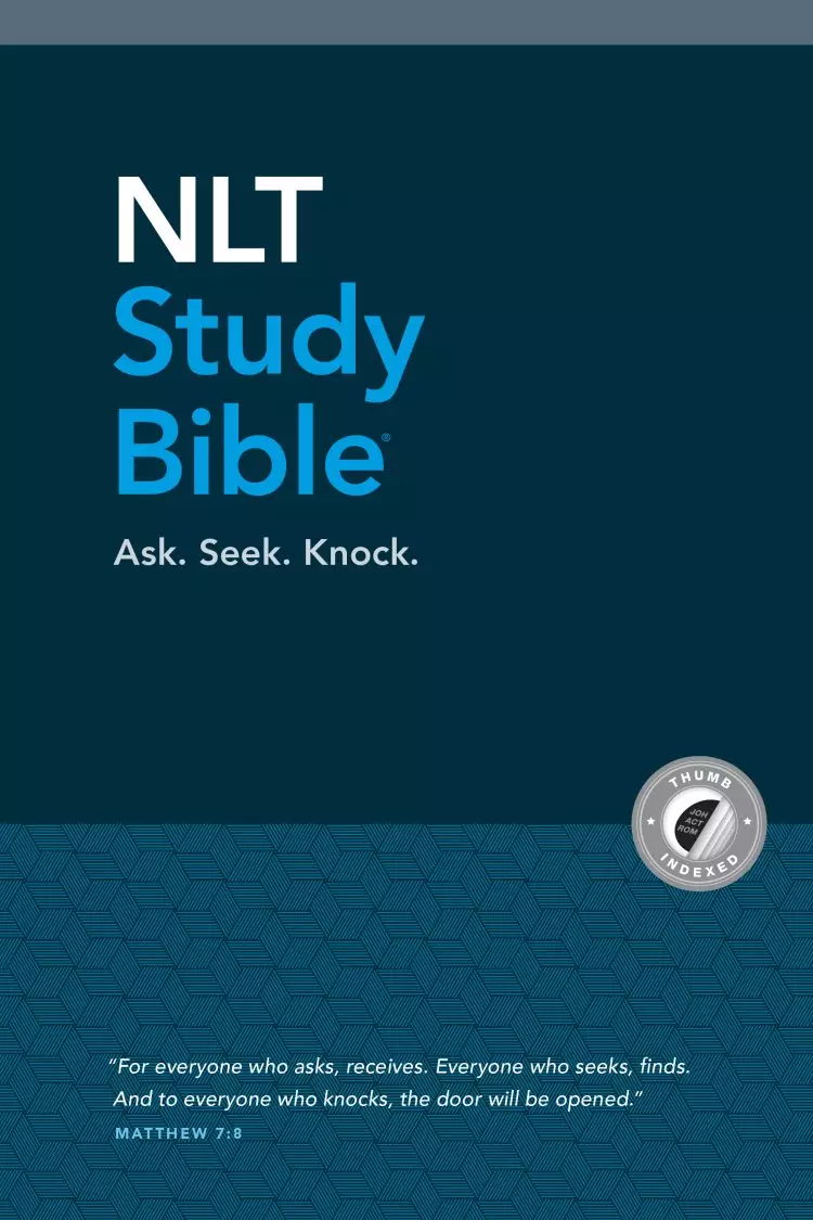 NLT Study Bible HB with Index