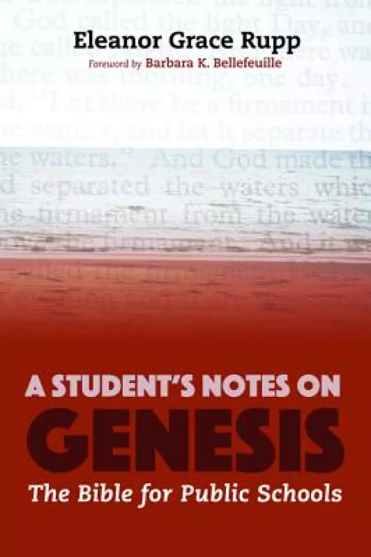 A Student's Notes on Genesis