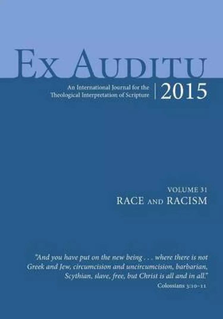 Ex Auditu - Volume 31