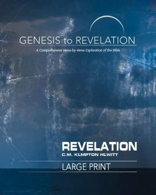 Genesis to Revelation: Revelation Participant Book [Large Pr
