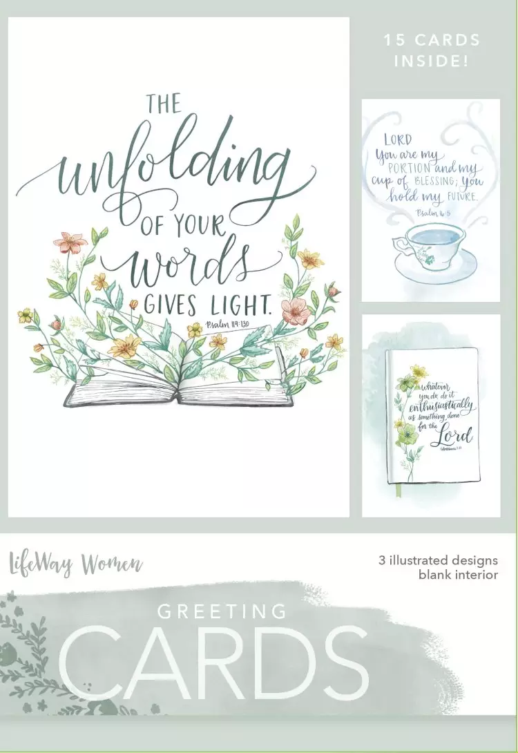 Unfolding Of Your Word Boxed Greeting Cards