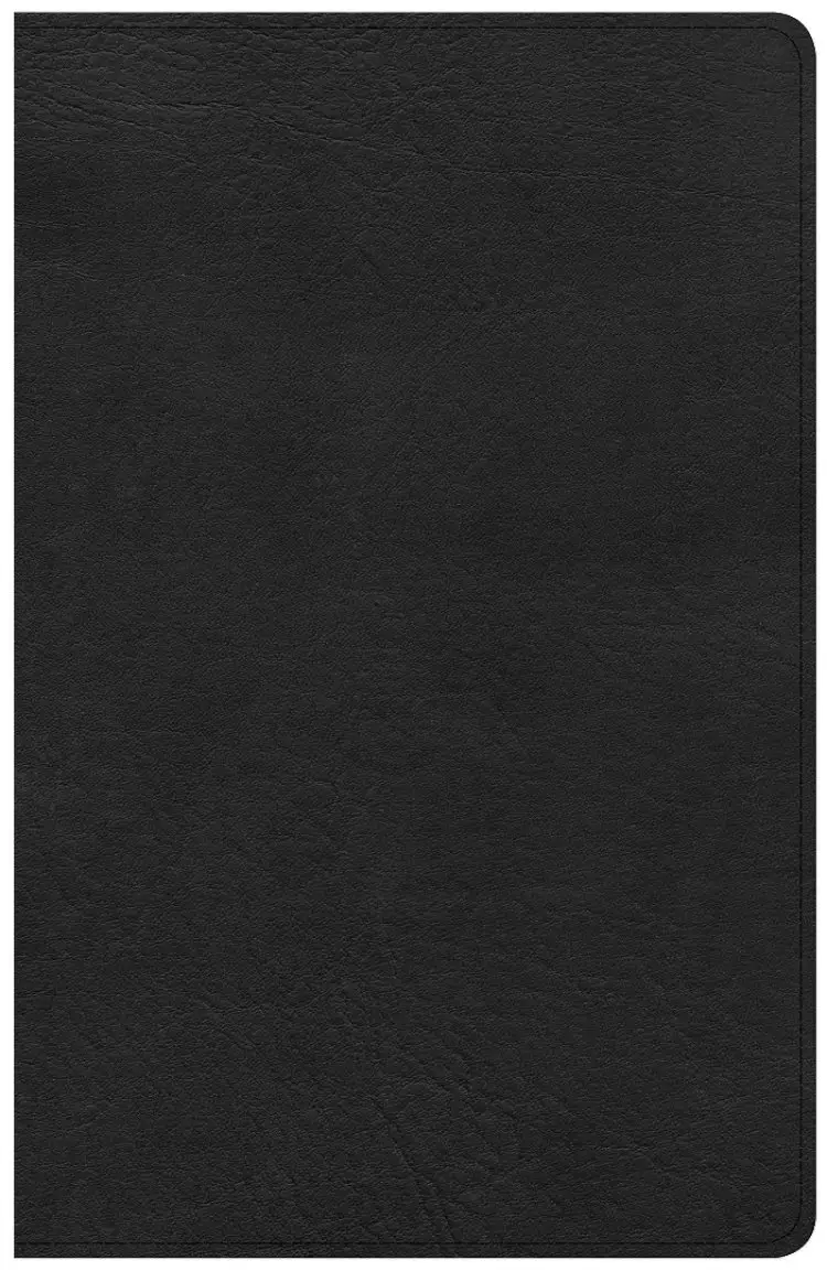 KJV Large Print Personal Size Reference Bible, Black Leathertouch Indexed
