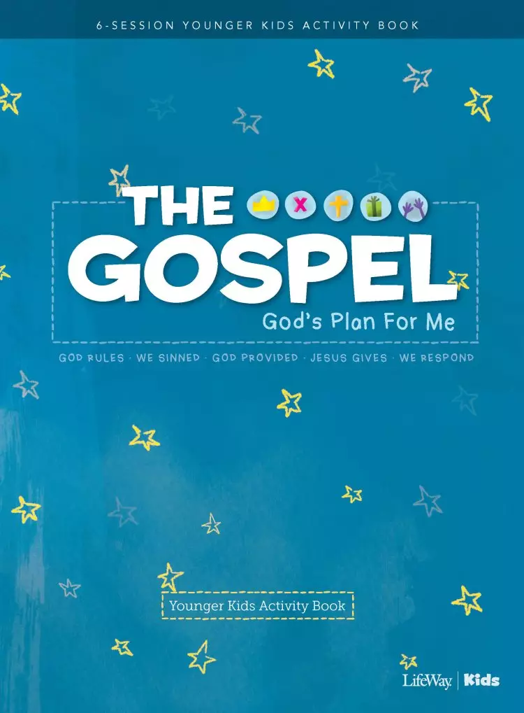 Gospel: God's Plan for Me - Younger Kids Activity Book
