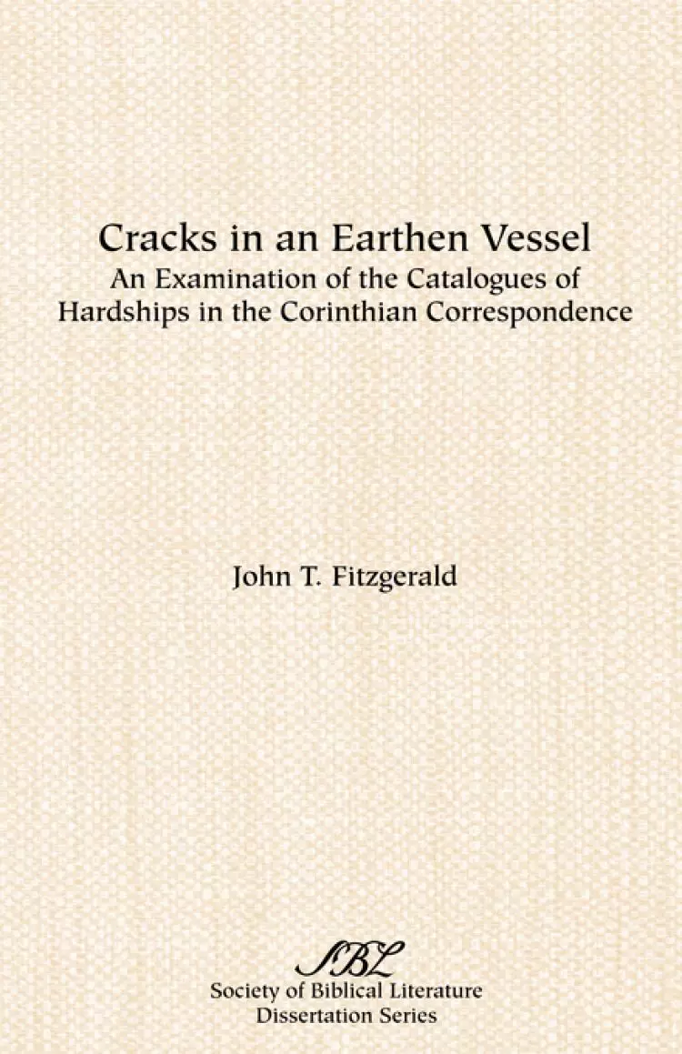 Cracks In An Earthen Vessel