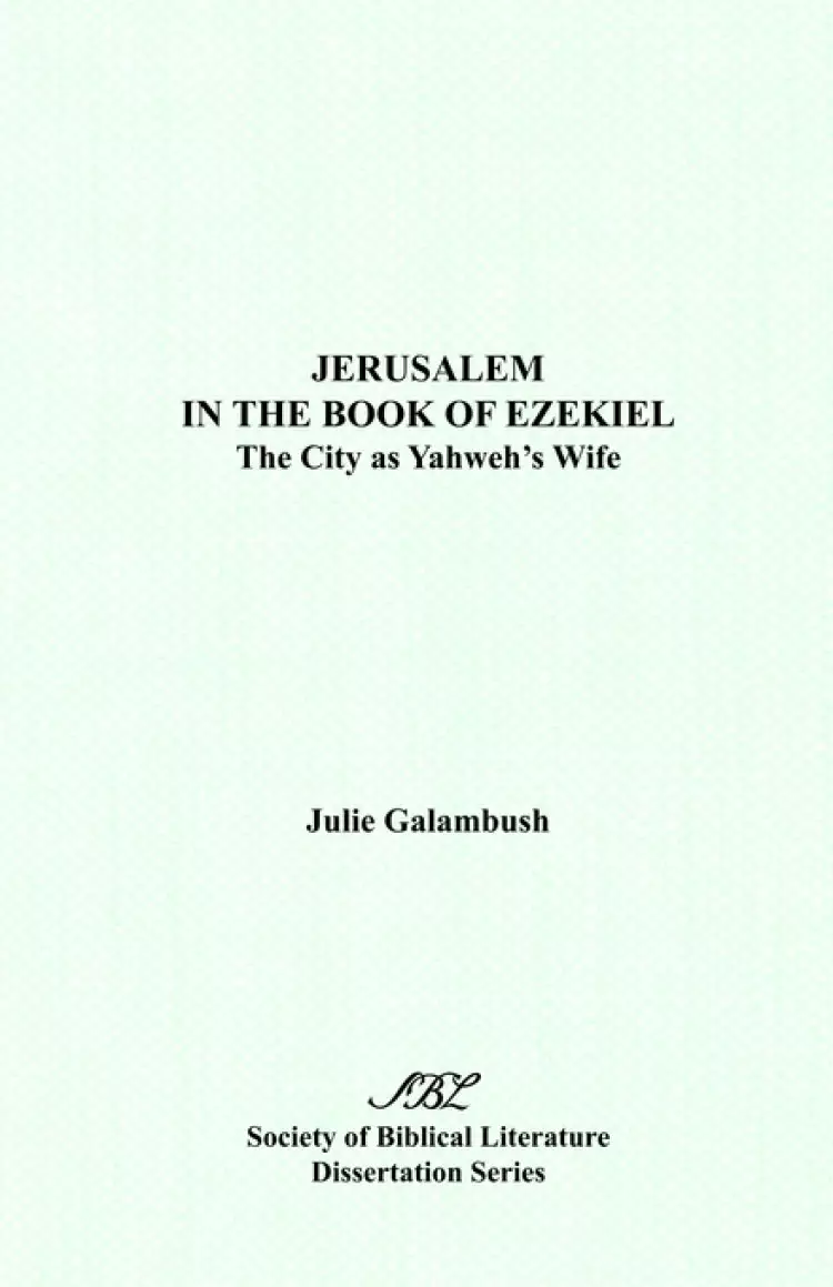 Jerusalem In The Book Of Ezeki
