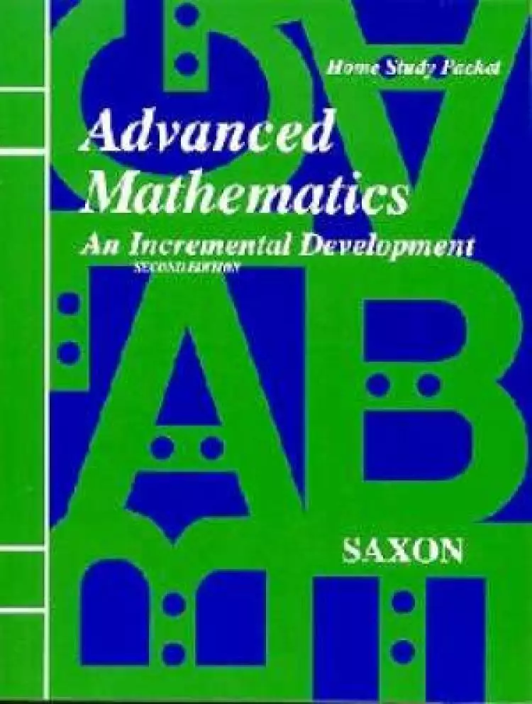 Saxon Advanced Mathematics Home School Answer Key And Tests