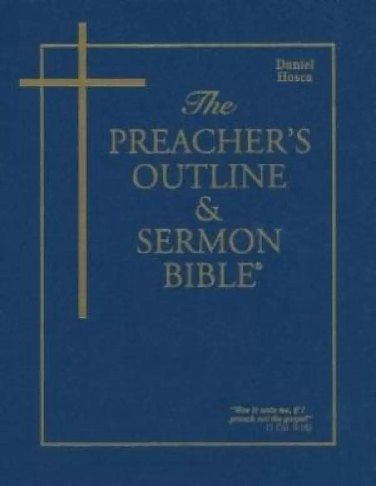 Daniel Hosea KJV Preacher Edition