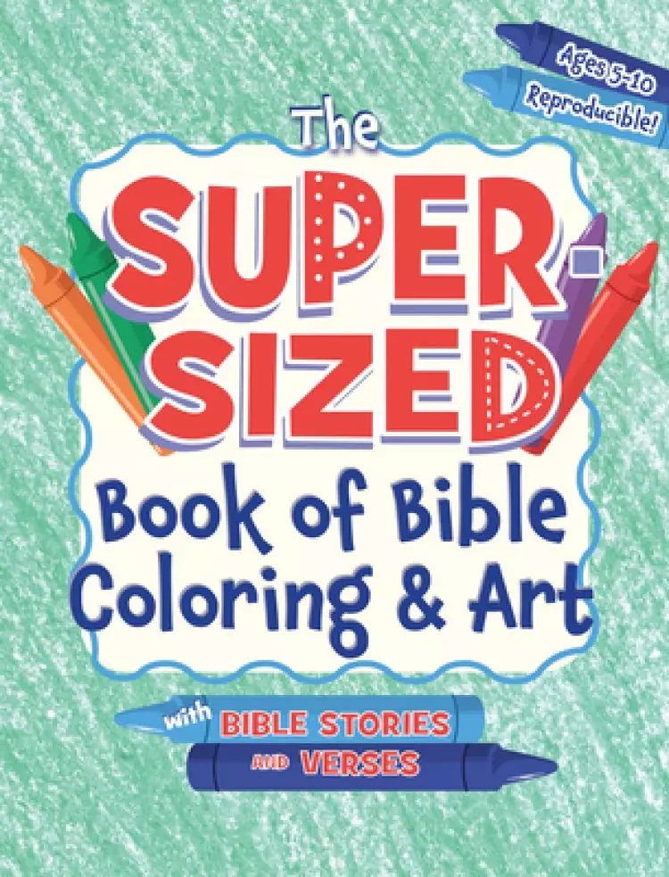 KIDZ: Sup-Sized Bk Bib Color & Art 5-10