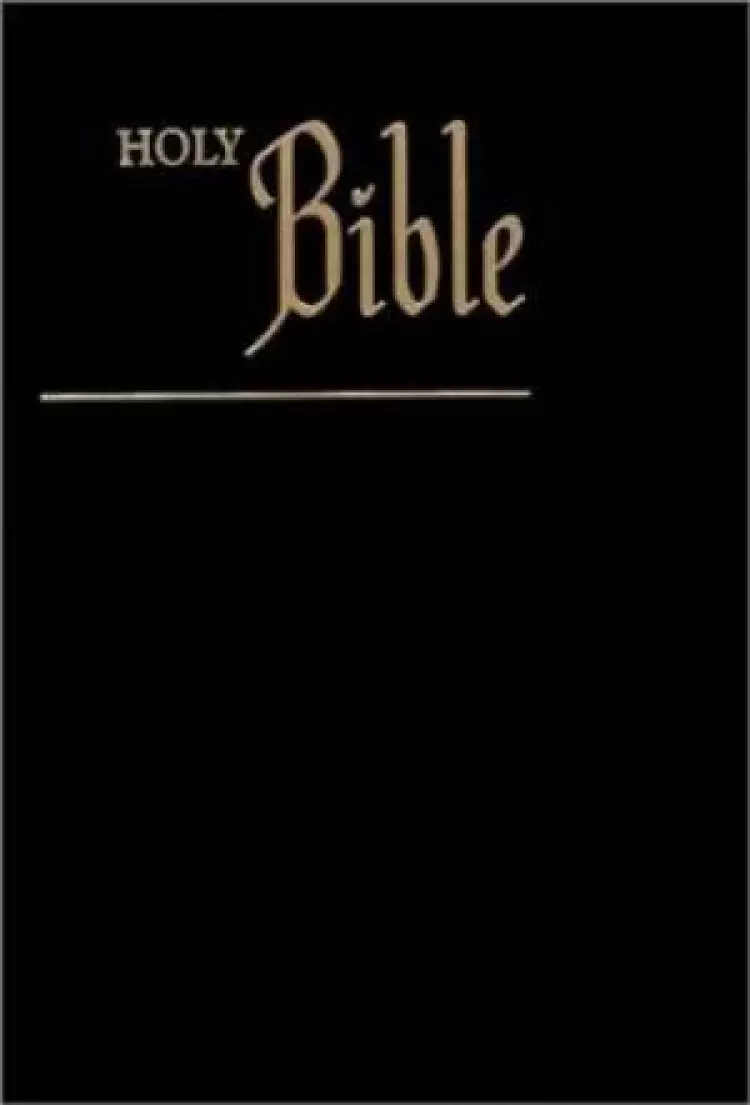KJV Classic Bible Black hardback