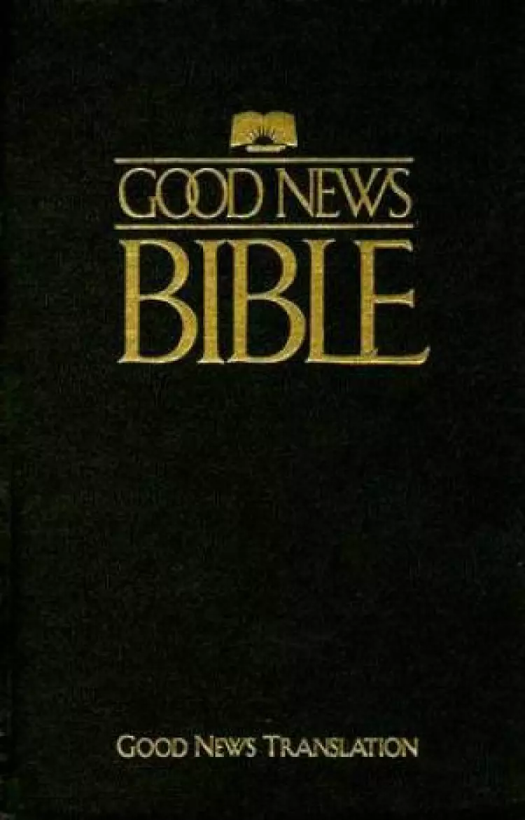 Good News Pew Bible Hardback Black