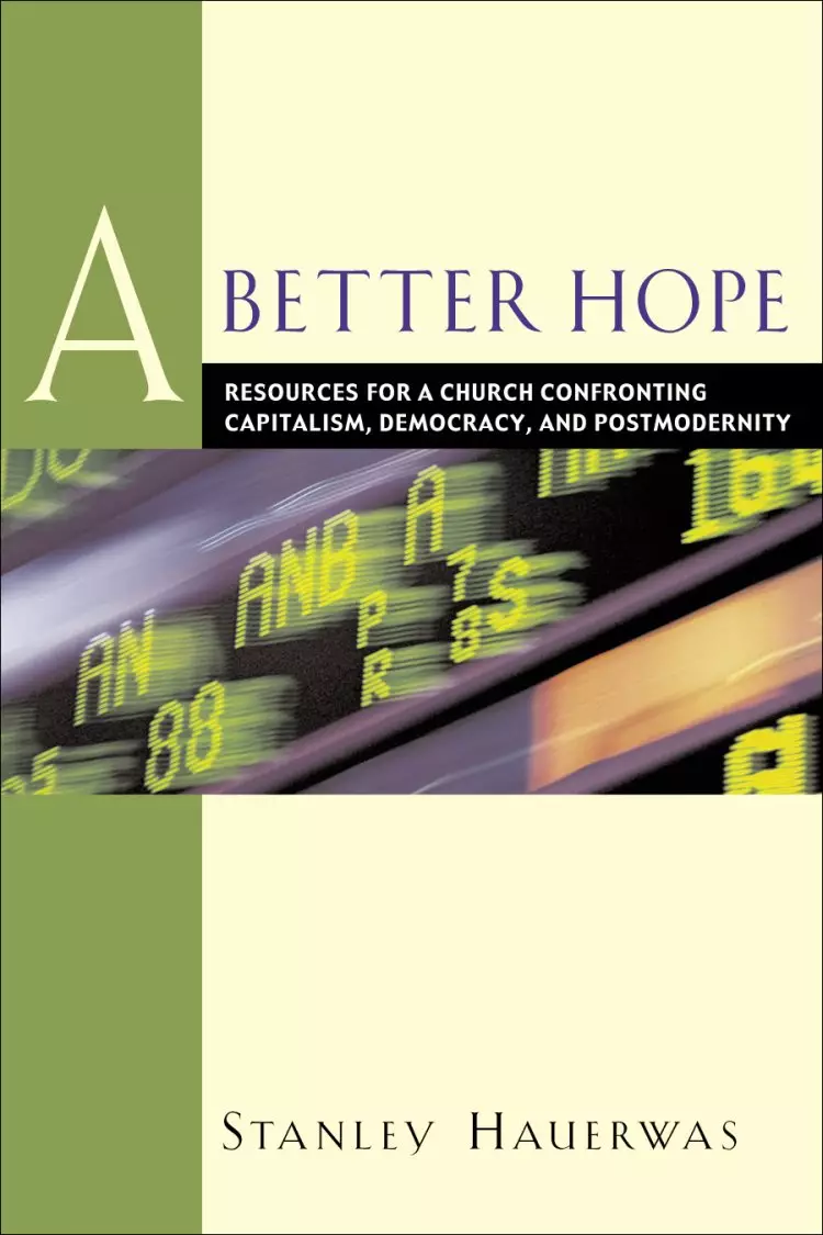 A Better Hope [eBook]