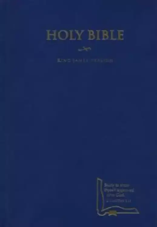 Kjv Drill Bible, Blue Hardcover
