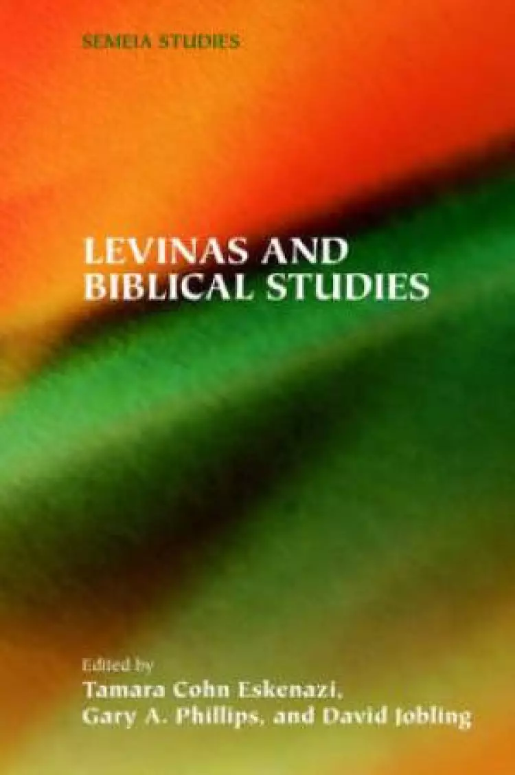 Levinas And Biblical Studies