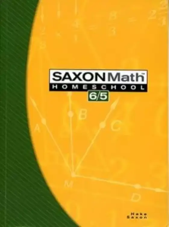 Saxon Math 65 Student Textbook