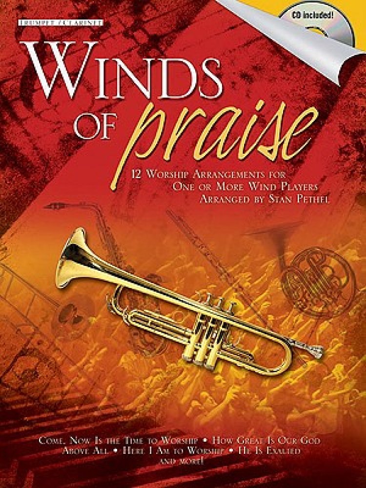 Winds of Praise for Trumpet/Clarinet Book/Online Audio [With CD (Audio)]