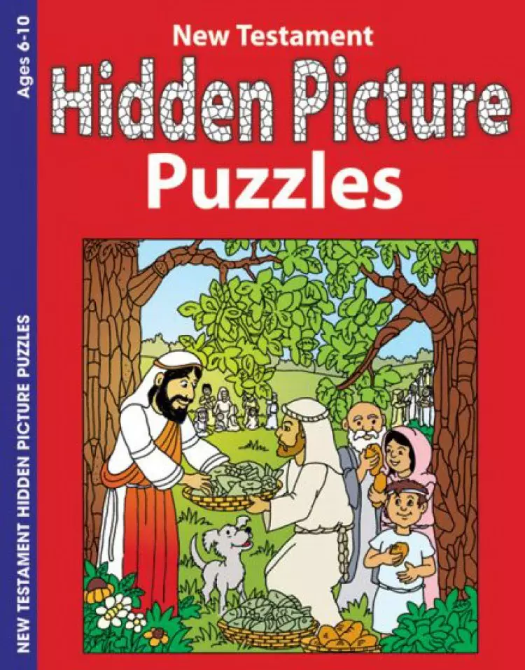 New Testament Hidden Picture Puzzles Activity Book