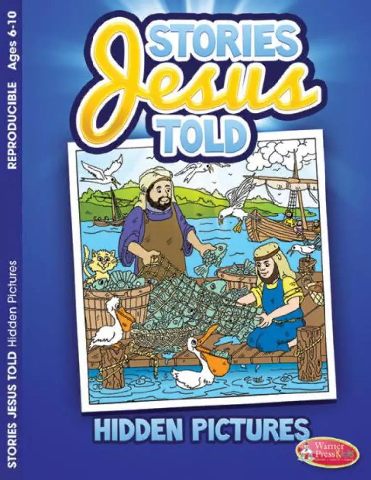 Stories Jesus Told Hidden Pictures Activity Book