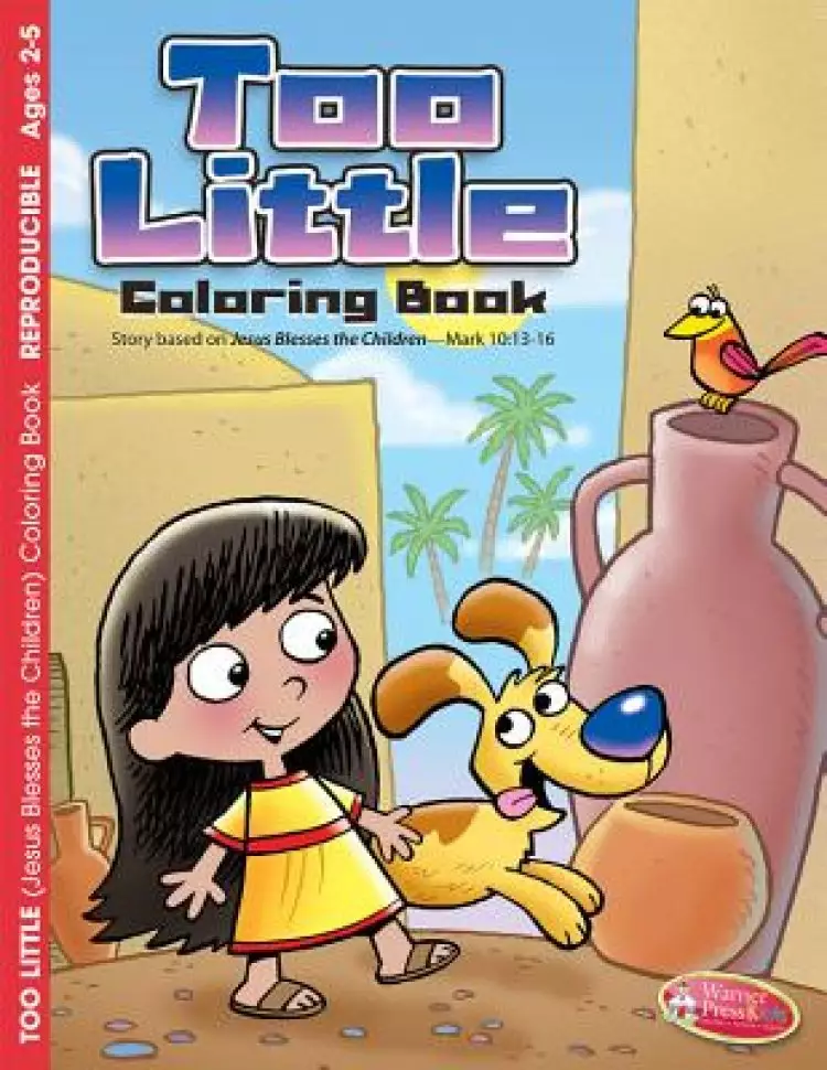 Too Little Colouring Activity Book