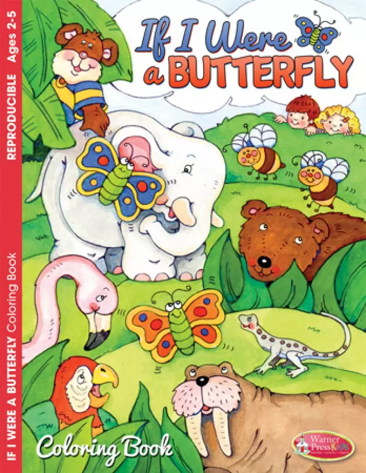 If I Was a Butterfly Colouring Activity Book
