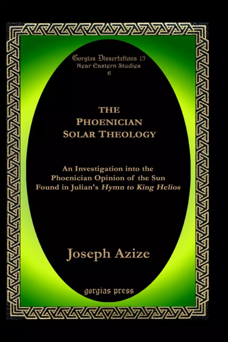 The Phoenician Solar Theology
