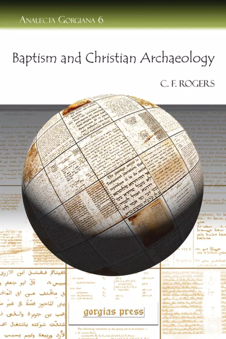 Baptism And Christian Archaeology