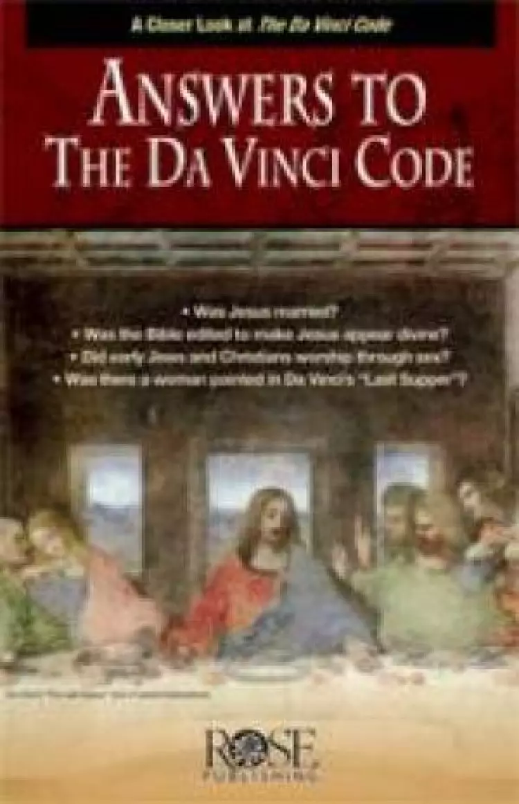 Answers to the Da Vinci Code